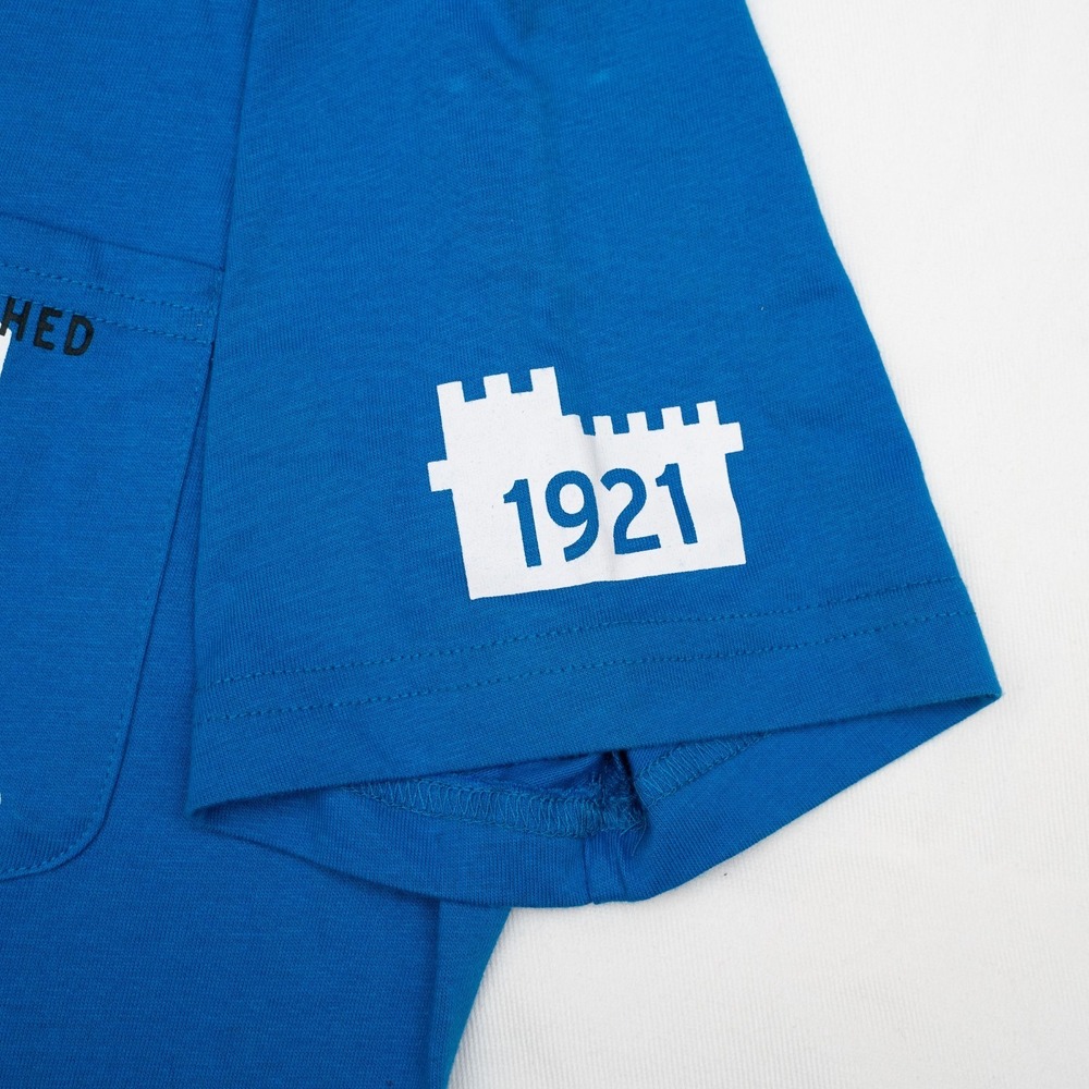 White Castle x Telfar Blue Staff Shirt Rare Size‎ M - Picture 6 of 8